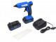 HBM Pistolet à colle professionnel sur batterie 20 volts - 2,0 Ah incluant 2 batteries