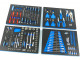HBM 154 Delige Premium Gereedschapsvulling voor Gereedschapswagen - BLAUW