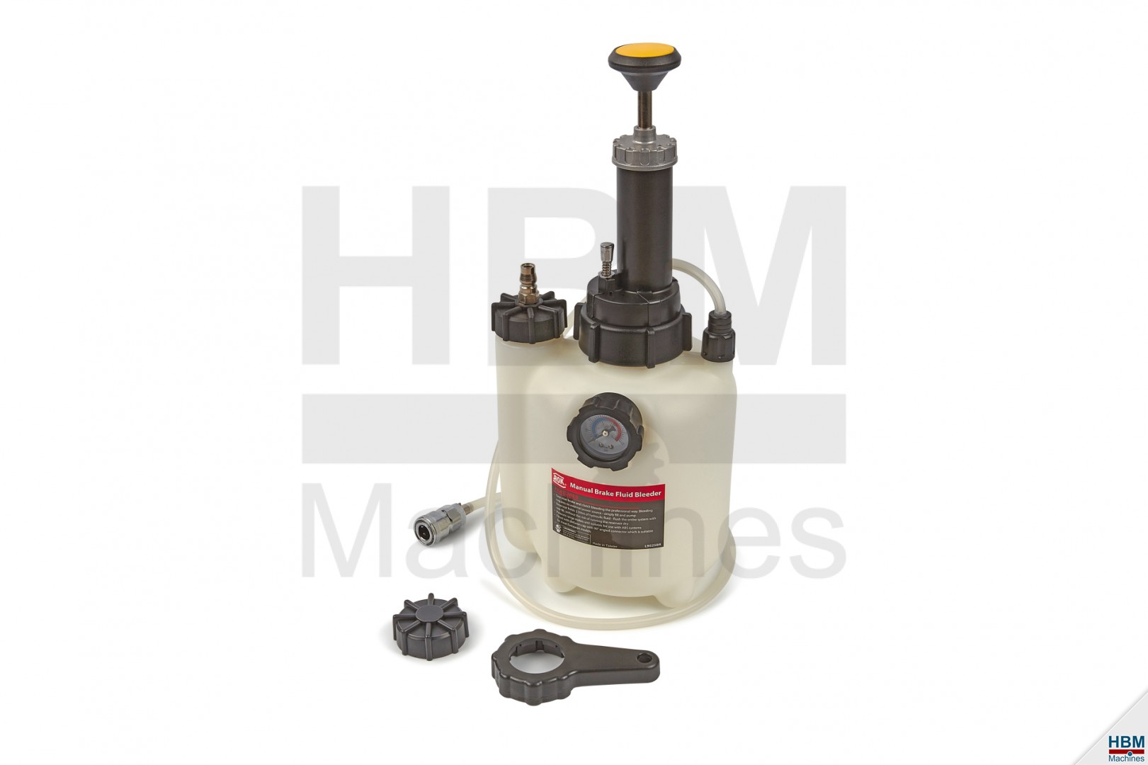HBM 21-teilige Vakuumpumpe für Bremsflüssigkeit – Bremsenentlüfter 