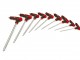 AOK 9 Delige Professionele T-Greep Inbusset Torx