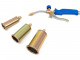 HBM 4 Delige Propaanbrander Set - 25 / 35 / 50 mm.
