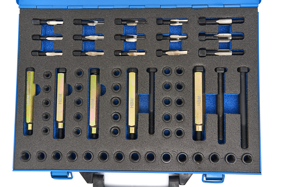 Kit réparation filetage bougie M8 - M9 - M10 - M12