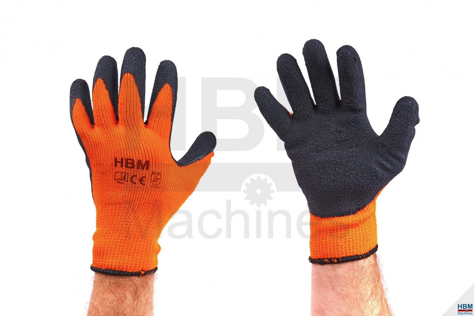 Sluier Overname Gloed HBM Professionele Oranje Thermo Werkhandschoenen | HBM Machines