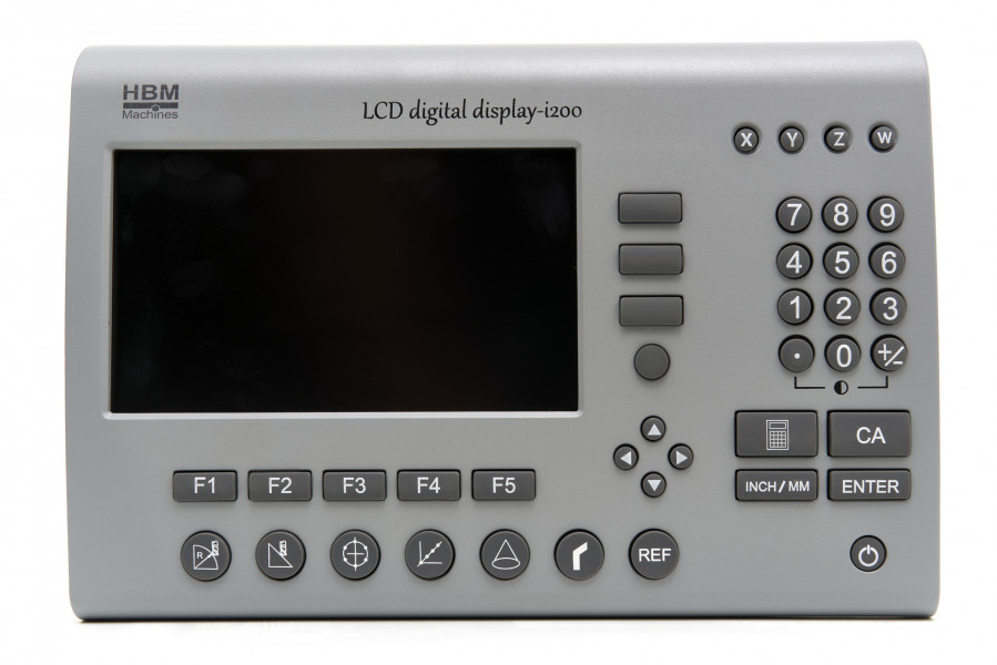 HBM professionelle 3-Achsen-Digital-Anzeigebox mit LCD-Bildschirm