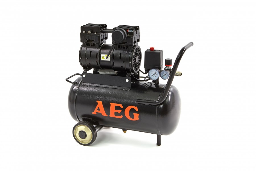 Voorstad Lenen Beschietingen AEG 24 Liter Professionele Low Noise Compressor | HBM Machines