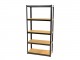 HBM 2 Delige Professionele Legbordstelling / Garagestelling 5 x 35 Kg