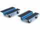 HBM 2 Delige Universele Transport Dolly Set 2 x 250 Kg. 250 x 200 mm.
