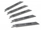 HBM 5-teiliger 150-mm-6-TPI-Stichsägeblatt-Satz für Holz