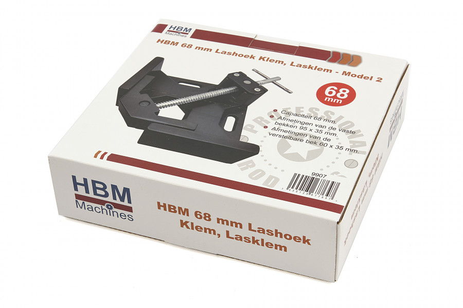Pince d'angle de soudage HBM 68 mm, Presse d'angle de soudage - Modèle 2