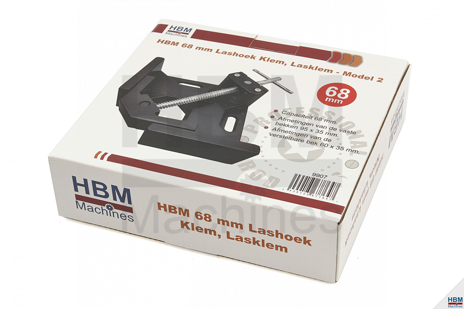 Pince d'angle de soudage HBM 68 mm, Presse d'angle de soudage - Modèle 2