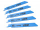 HBM 5-teiliges 150 mm 18 TPI Säbelsägenblattset für Metall