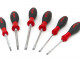 Wiha 530 HK6 6 Delige Slagvaste SoftFinish Schroevendraaierset - Sleuf/Philips - 21250
