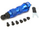 HBM Professionele Popnageltang voor in de Accuboormachine van 2,4 tot 6,4 mm.