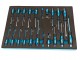 HBM 21 Delige Schroevendraaierset Foam inlay voor Gereedschapswagen