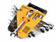 Stanley 4-89-907 6 Delige Steek, Ring, Ratelsleutelset Van10-tot 19 mm.