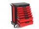 HBM Professionele 283 Delige Deluxe Gevulde Gereedschapswagen ROOD
