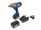 HBM ¾” Professionele 21 Volt 4,0AH Accu Slagmoersleutel 1200 Nm. Met 2 Li-Ion Accu's