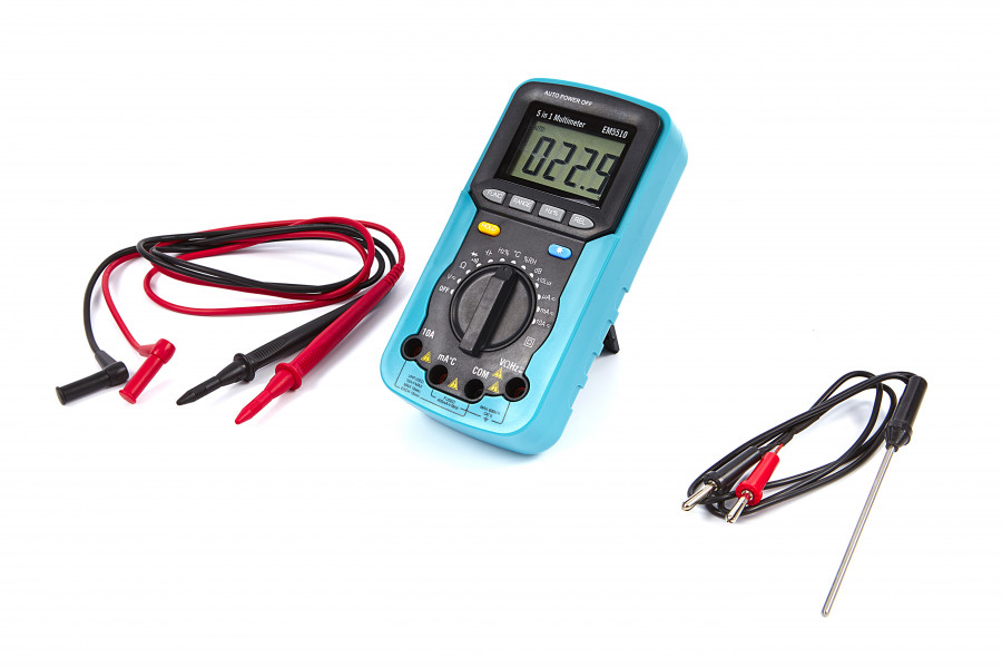 HBM Testeur de circuit automatique multifonctionnel 3 - 40 volts avec écran  LCD