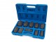HBM 1/2" Krachtdoppenset Grote Maten 10 Delig