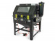 HBM SBC 1200 Straalcabine Met Afzuiging - ZWART