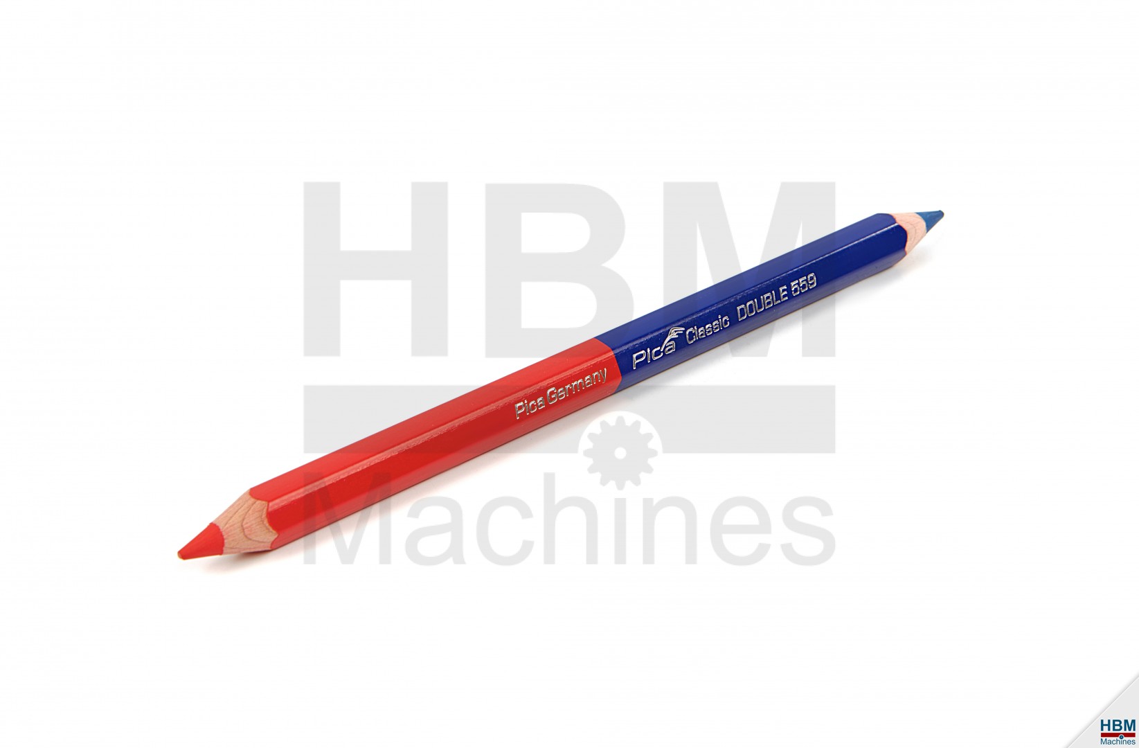 eetbaar oorlog Kaap Pica 559 Dubbel potlood rood/blauw 17,5 cm | HBM Machines