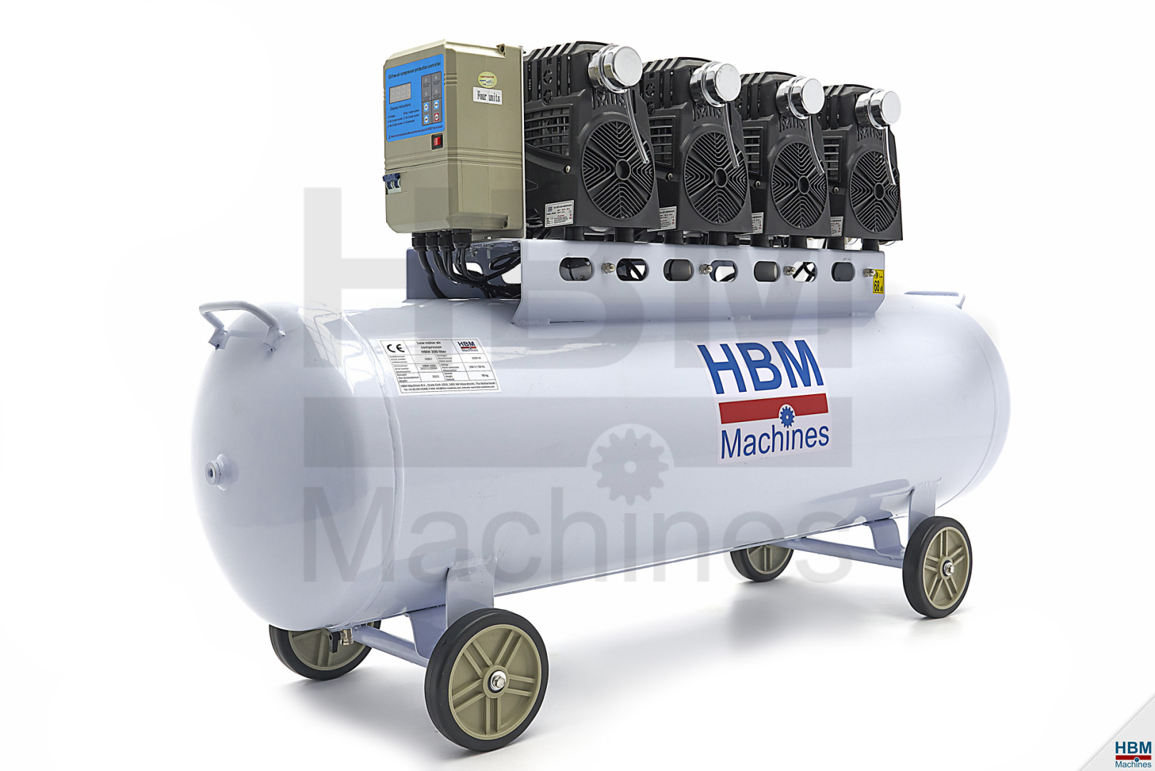 HBM 12 Volt professioneller 45 A ölfreier Kompressor 160 Liter pro