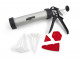 Mannesmann 6 Delige Professionele Aluminium Kitspuit Set - 48200