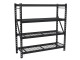 HBM Professionele Stalen Garagestelling met 4 x 200 KG. Stalen Plateaus