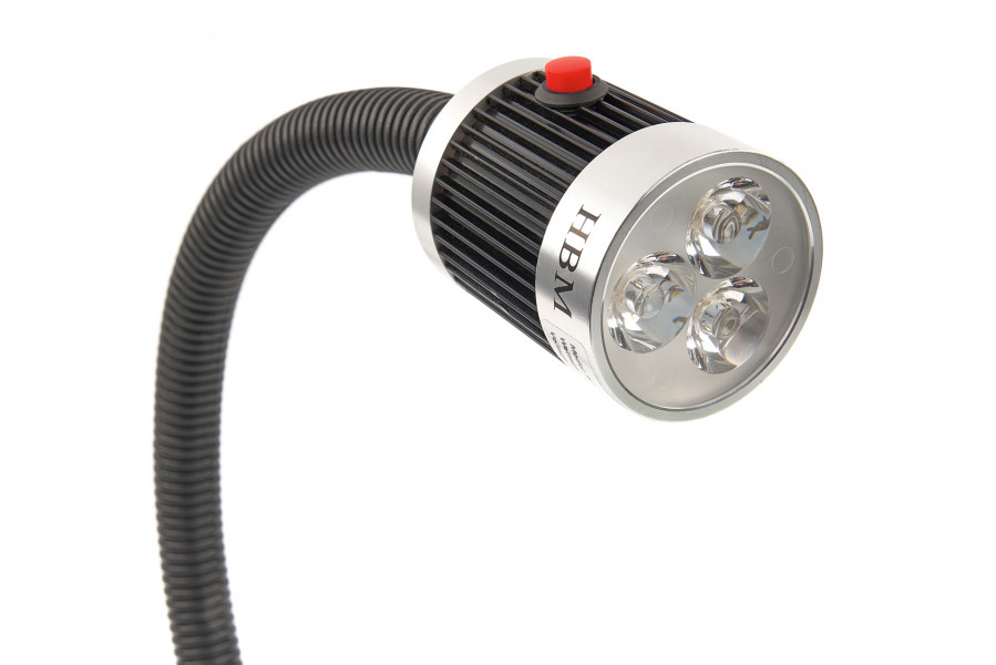 HBM Lampe avec éclairage LED et base magnétique 230 volts