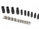 HBM 10 Delige Magnetische Dopsleutelset Voor Tappen Van M1,5 tot M14.