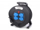 HBM Professionele 50 Meter 230 Volt Kabelhaspel, Stroomhaspel 3 x 1,5 mm