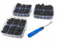 HBM 620 Delige Universele Bekleding Clips en Screw Rivits Inclusief Bekleding Clip Tang