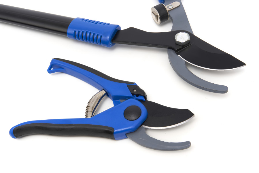 Set de 3 outils pour petits travaux d'élagage - Sécateur couteau d