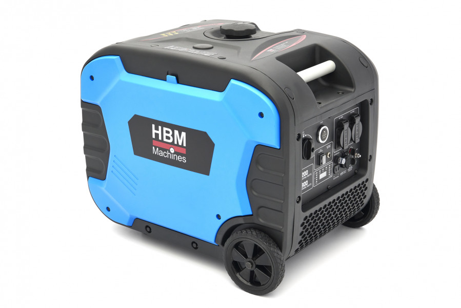 HBM 4.200W 4-takt inverter generator met benzinemotor,