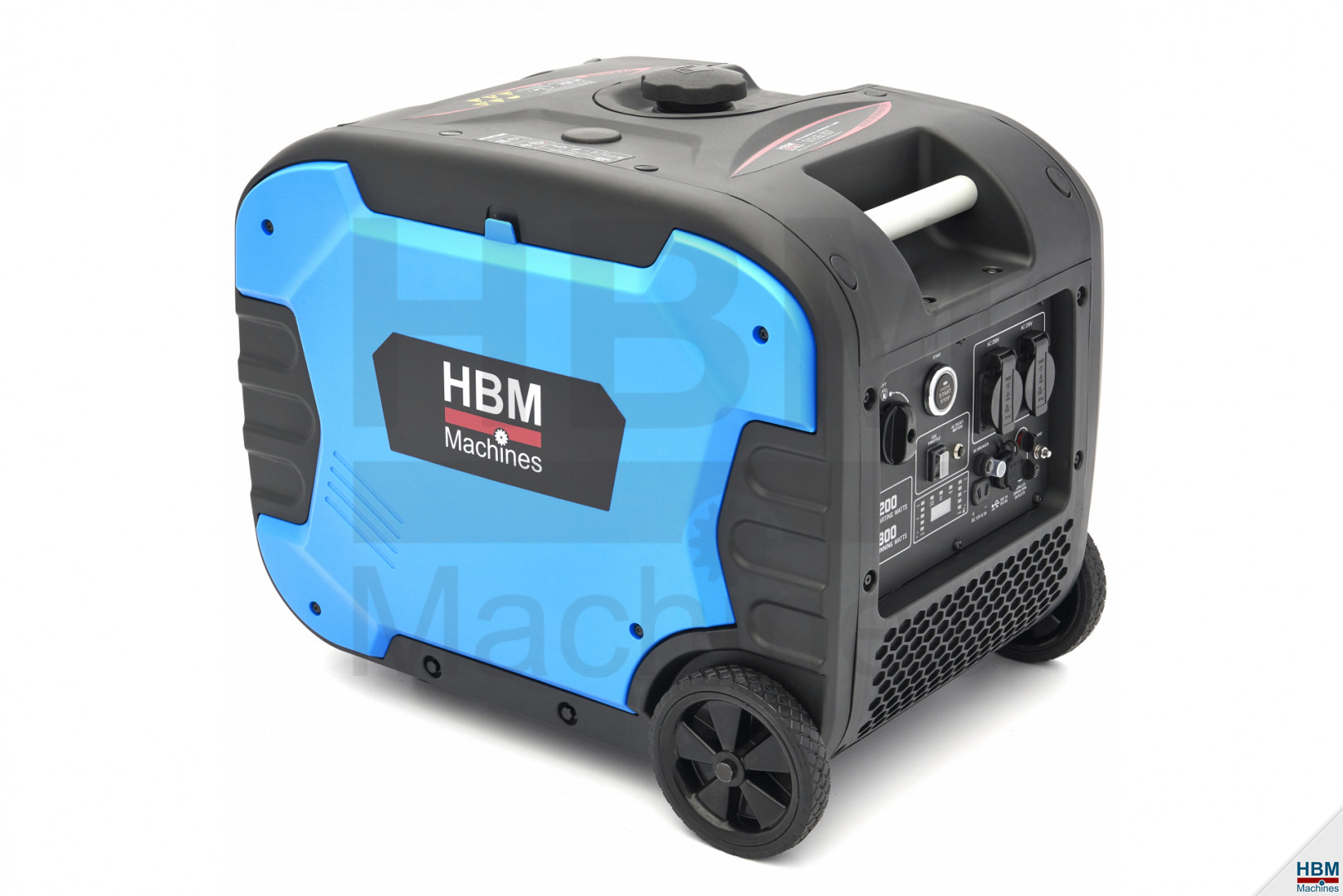HBM 4.200W 4-takt inverter generator met benzinemotor,