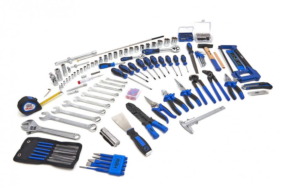 Mallette outils aluminium 110 pièces