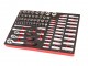 HBM 80 Delige ¼”, 3/8"” en 1/2" Doppenset Foam Inlay