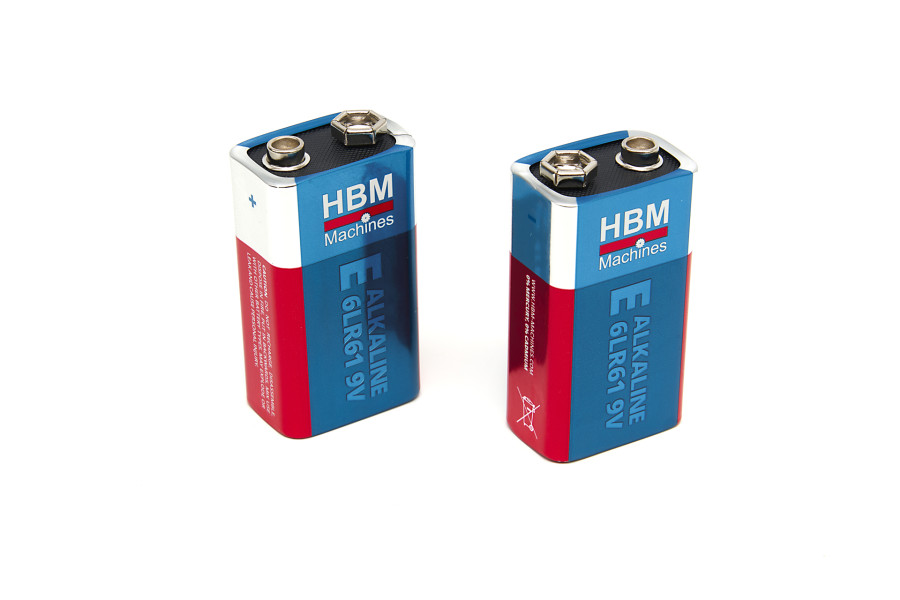 HBM 2 Stuks 9 Volt Super Alkaline Batterijen 6LR1