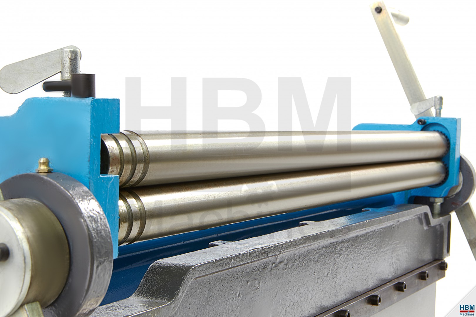 HBM rouleuse de tôle manuelle d'établi 2.5 x 300 mm - Modèle 2