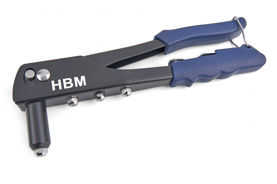 HBM Pince à rivets professionnelle pour la perceuse sans fil de 2,4 à 6,4  mm.