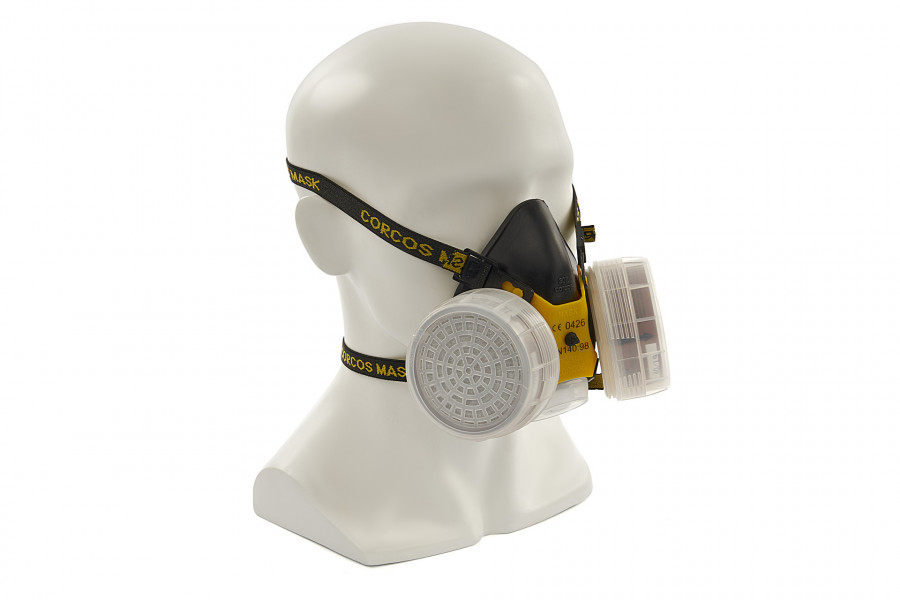 Masque anti-poussière professionnel pour charpentier, protection