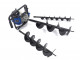 Hyundai Professionele Grondboor 52 cc Benzine Motor - inclusief 3 Boren 100 / 150 / 200 mm.