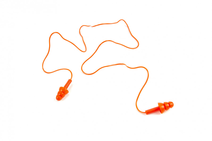 Bouchons d'oreille étanches en silicone avec cordon HBM SNR