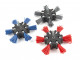 HBM 100 mm. Nylon Schuurborstel met 6 mm. Opname
