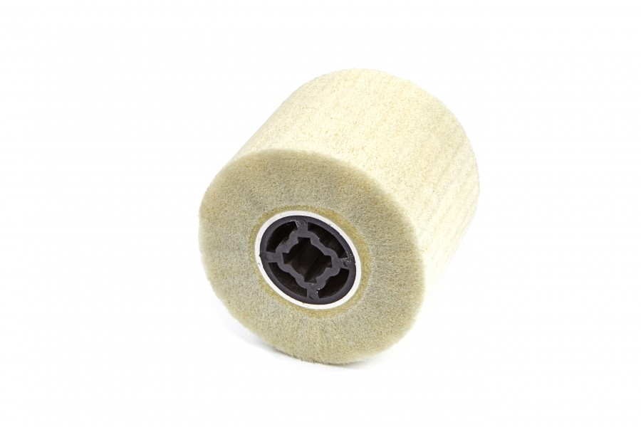 HBM 100 x 120 mm Nylon-Schleifwalze für Satinator K320