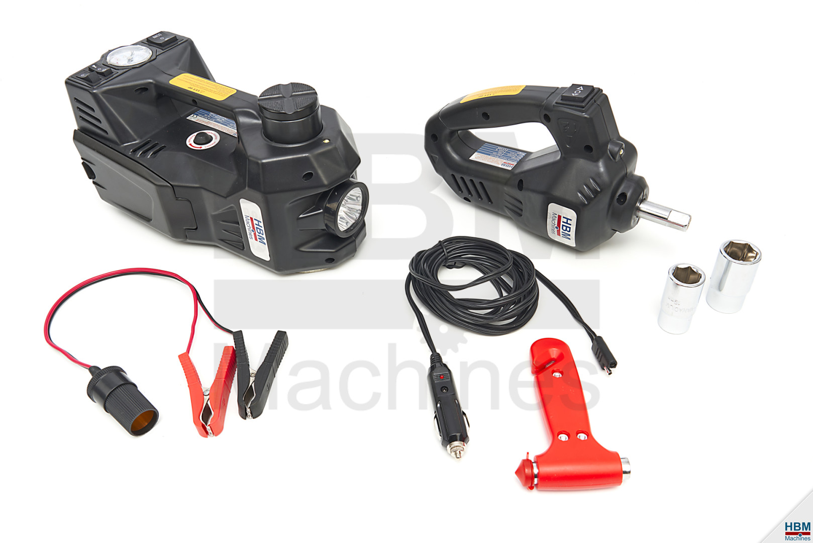Wagenheber Elektrisch 12V / Werkzeugsatz für die Autoreparatur