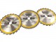 DeWALT DT1963-QZ 3 Delige Cirkelzaagbladen Set 250x30mm 2x24Tands 1x48Tands