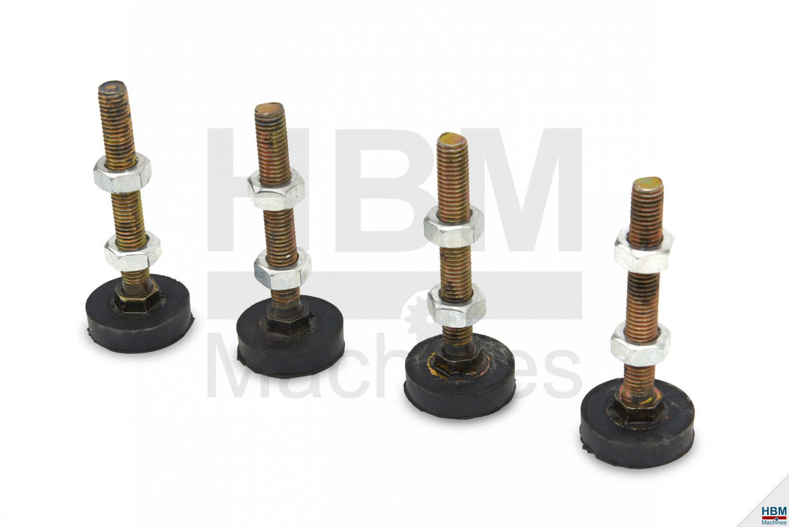 HBM 4-teiliger Satz verstellbare Füße, Schwingungsdämpfer M10