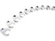 Stahlkaiser 10 Delige Kraaienpootsleutels Metrisch Met 3/8” Opname 10-19 mm.