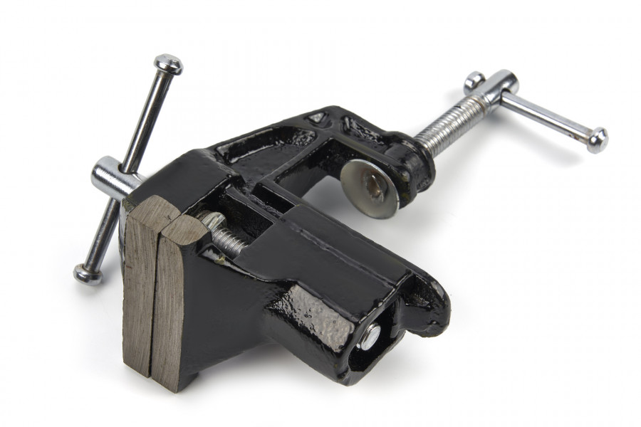 plaag Serie van Bestuurbaar HBM 60 mm Bankschroef met tafelklem | HBM Machines
